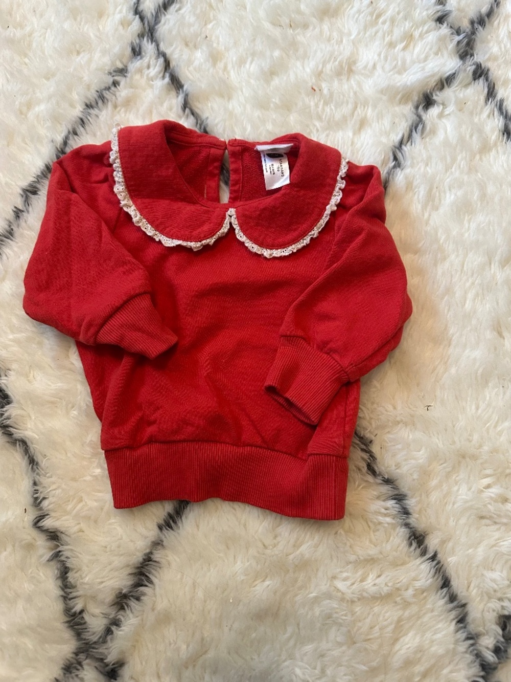 Hanna Andersson Collared Sweatshirt